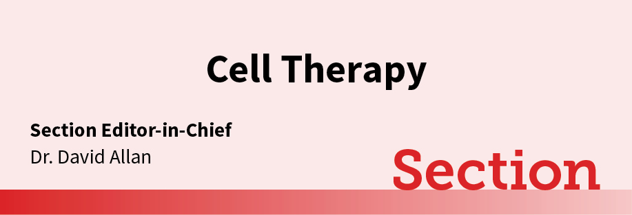 Current Oncology | New Section “Cell Therapy” Established