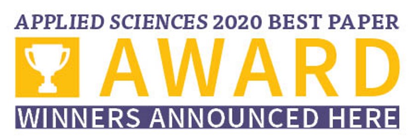 Applied Sciences 2020 Best Paper Award in Applied Biosciences and Bioengineering—Winners Announced