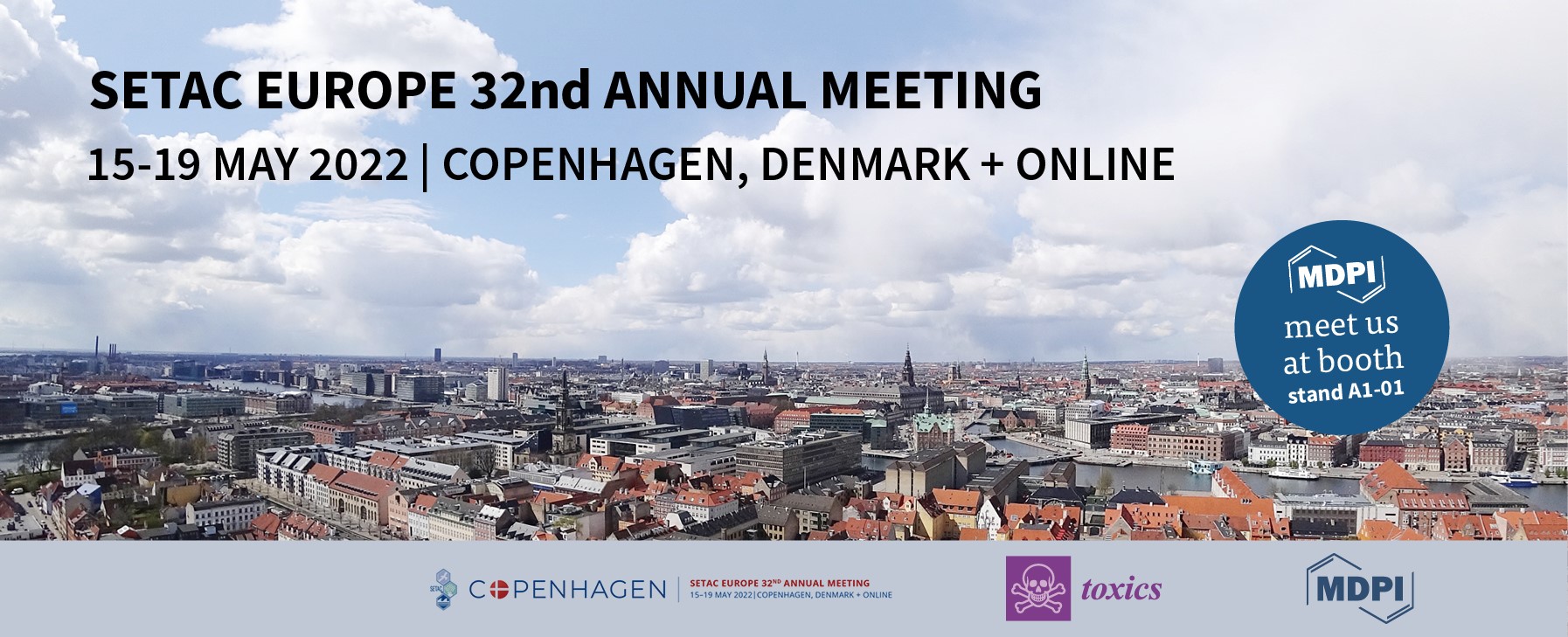 Meet Us at the SETAC Europe 32nd Annual Meeting, 15–19 May 2022, Copenhagen, Denmark