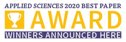 Applied Sciences 2020 Best Paper Award in Environmental and Sustainable Science and Technology—Winners Announced