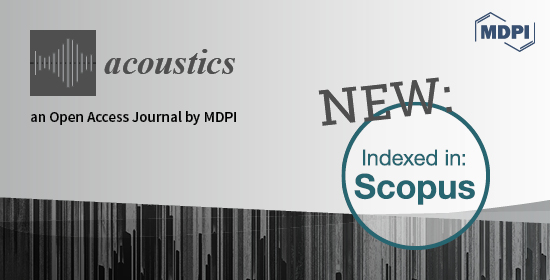 Acoustics Accepted for Coverage in Scopus
