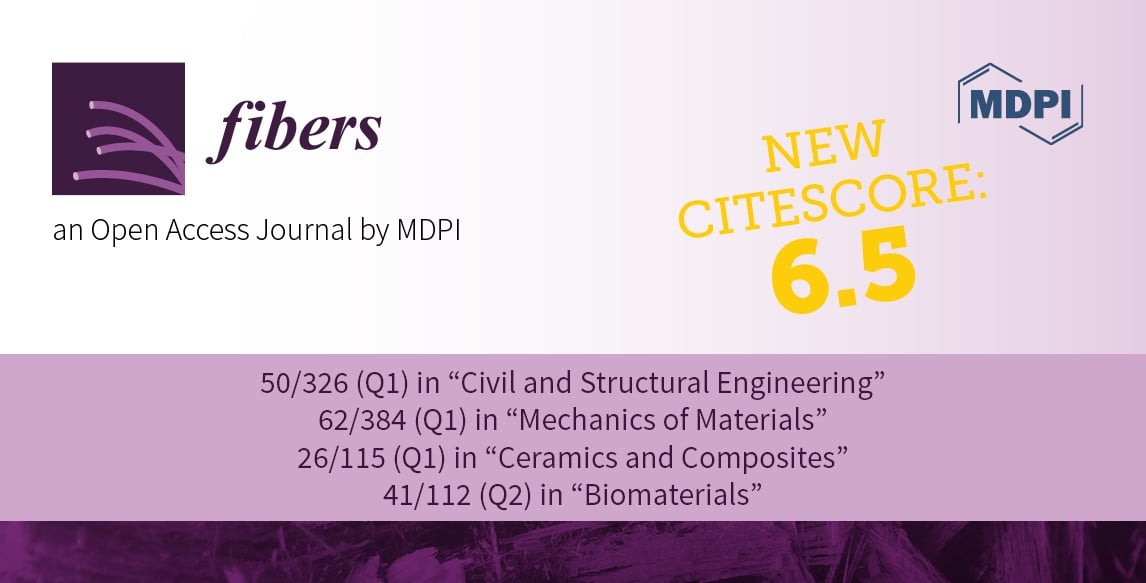 Fibers Receives Updated CiteScore of 6.5