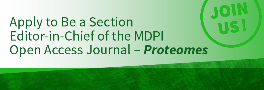 Recruiting Section Editors-in-Chief for Proteomes