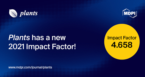 Plants Receives Updated Impact Factor of 4.658