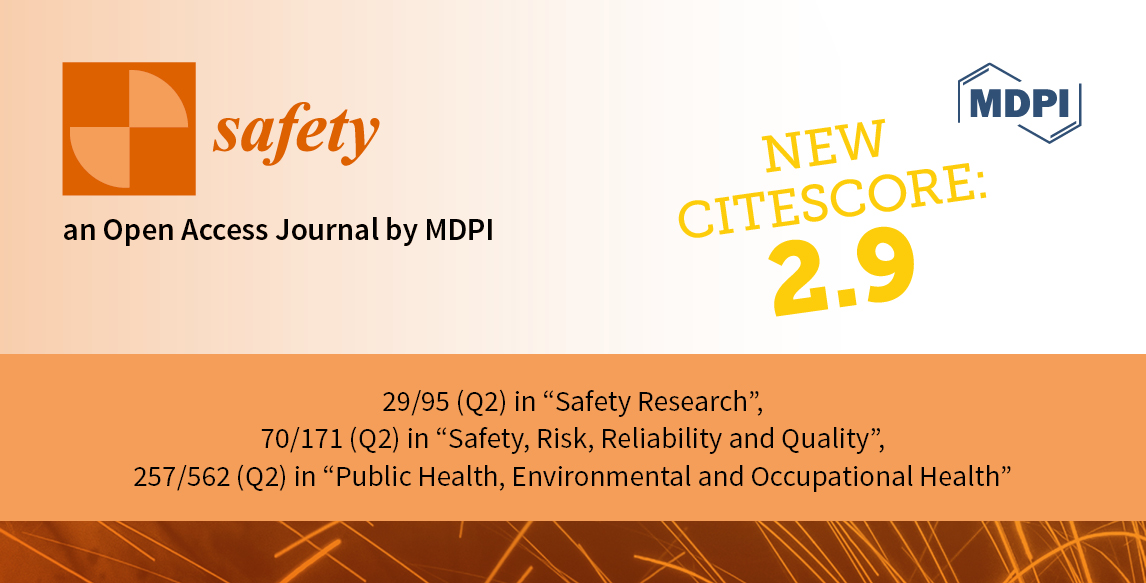 Safety Receives Updated CiteScore of 2.9