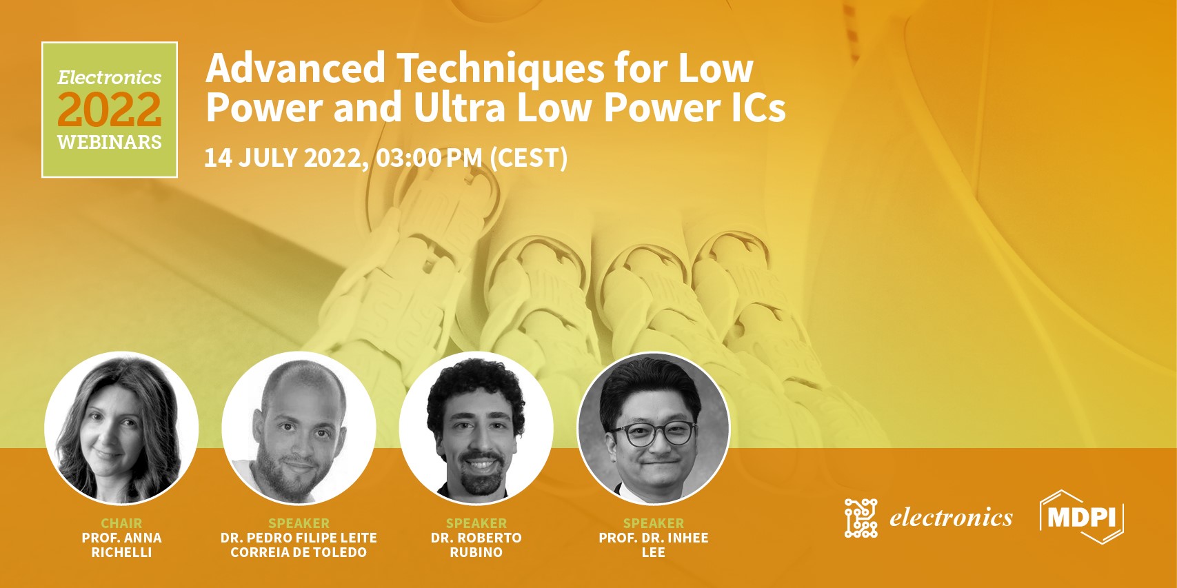 Electronics | 5th Webinar on Advanced Techniques for Low Power and Ultra Low Power ICs, 14 July 2022