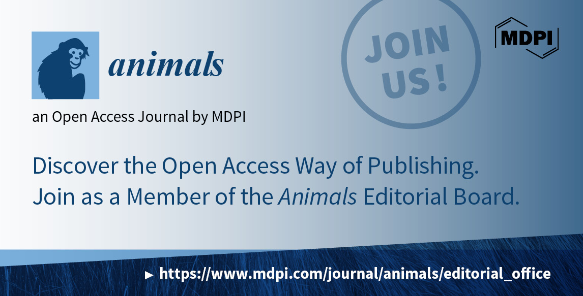 Animals | Recruiting Editorial Board Members for Section “Animal Products”
