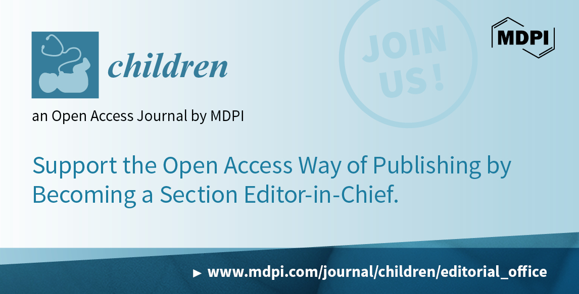 Recruiting Section Editors-in-Chief for Children