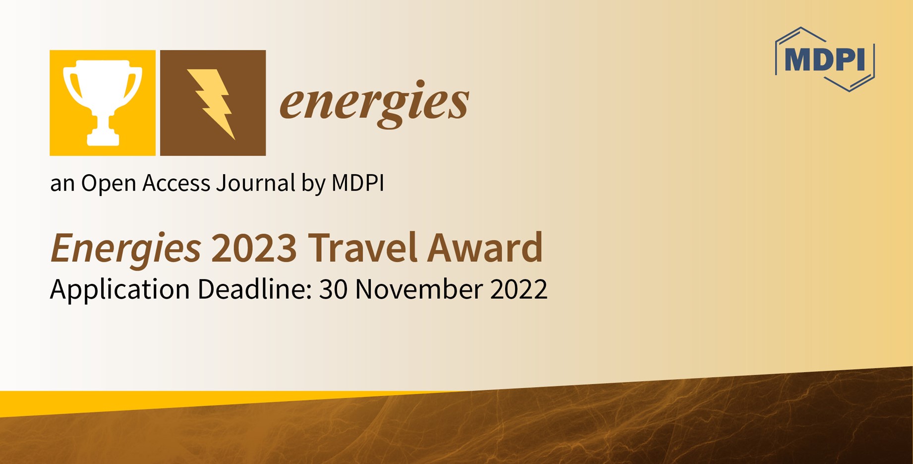 Energies 2023 Travel Award—Open for Nominations