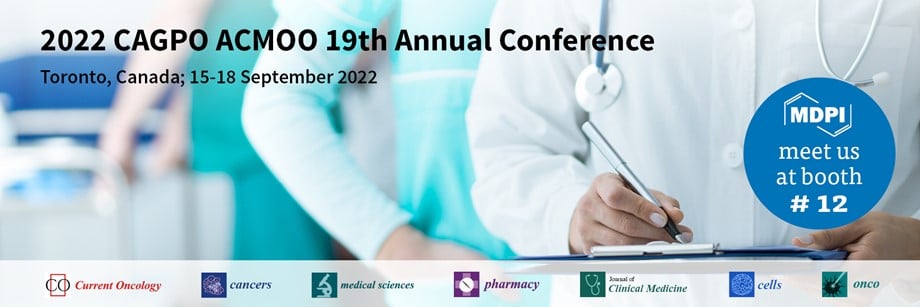 Meet Us at the 2022 CAGPO ACMOO 19th Annual Conference, 15–18 September 2022, Toronto, Canada