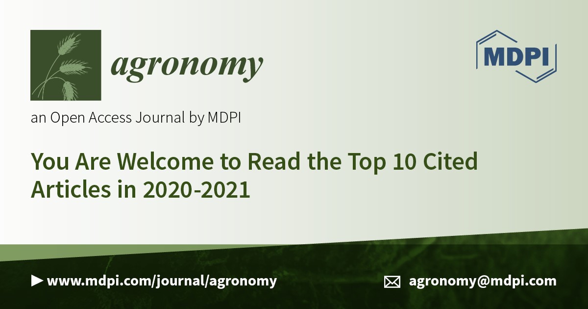 Agronomy | Top 10 Cited Articles in 2020–2021