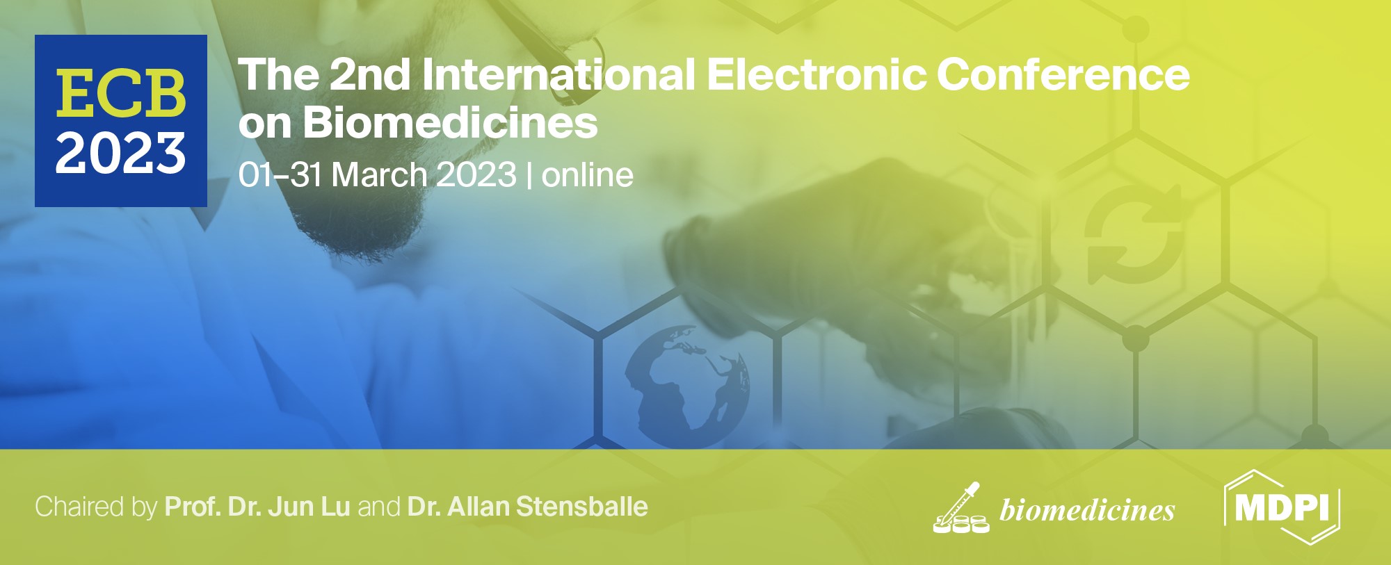 Meet Us Online at the 2nd International Electronic Conference on Biomedicines (ECB 2023), 1–31 March 2023