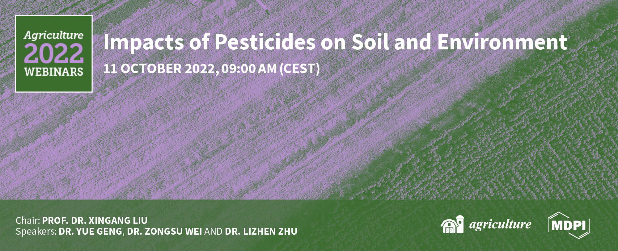 Agriculture Webinar | Impacts of Pesticides on Soil and Environment, 11 October 2022