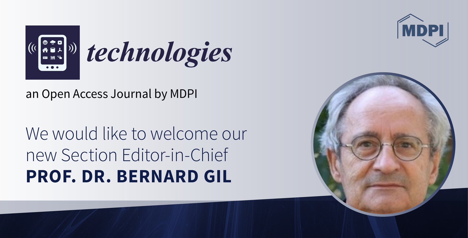 Prof. Dr. Bernard Gil Appointed Section Editor-in-Chief of Section “Quantum Technologies” in Technologies