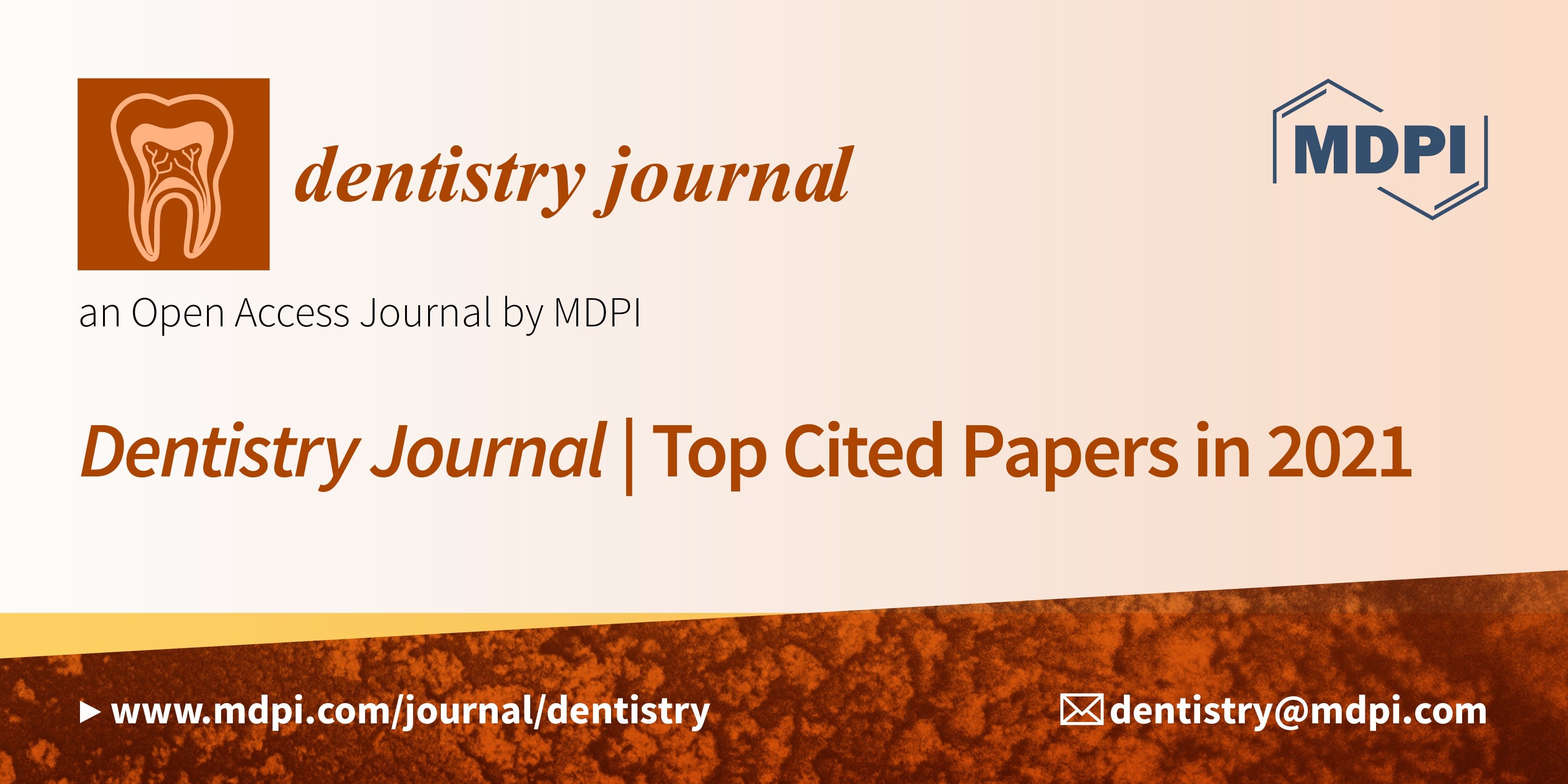 Dentistry Journal | Top Cited Papers in 2021