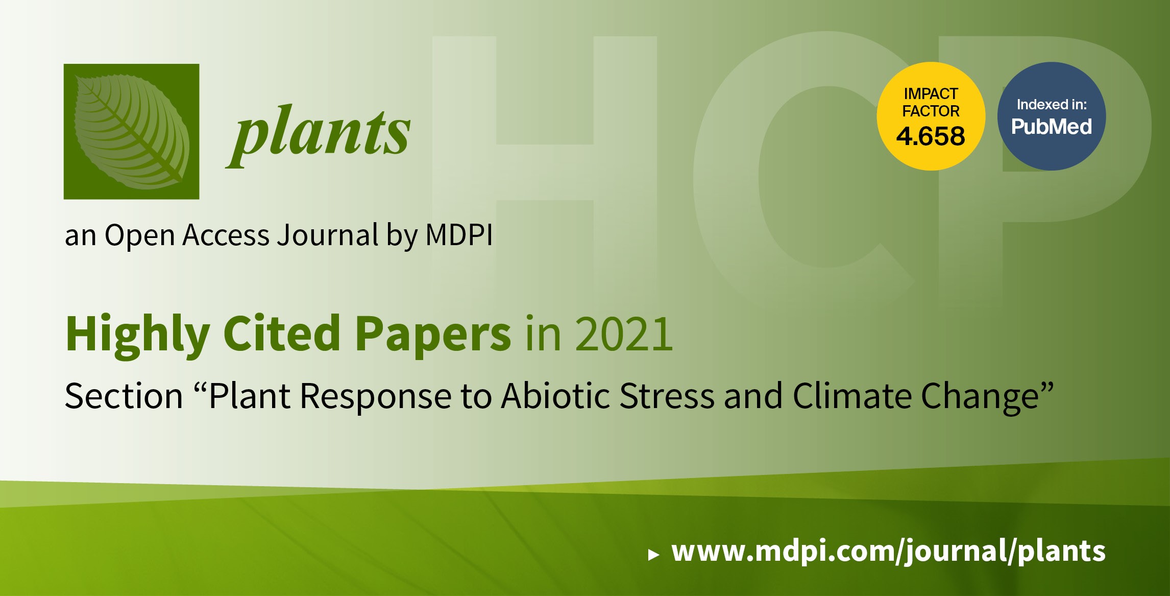 Plants | Highly Cited Papers in 2021 in the Section “Plant Response to Abiotic Stress and Climate Change”