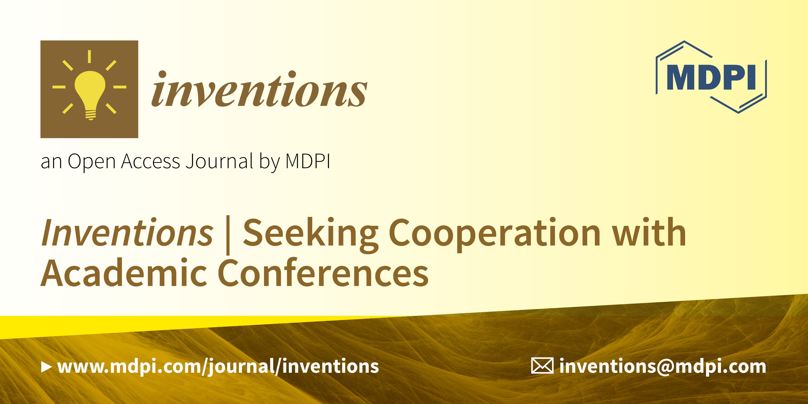 <em>Inventions</em> | Seeking Cooperation with Academic Conferences