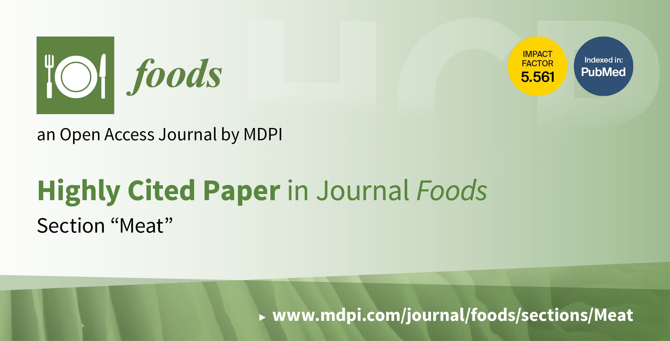 Foods | Top 10 Cited Papers in 2021 in the Section “Meat”