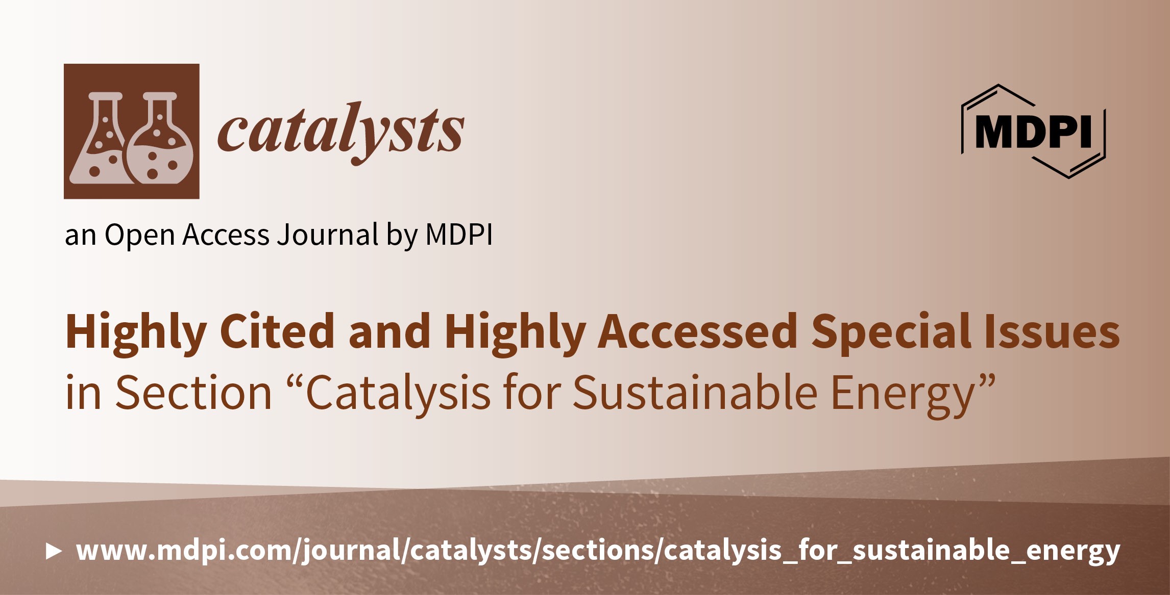 Catalysts | Highly Cited and Highly Accessed Special Issues in Section “Catalysis for Sustainable Energy”