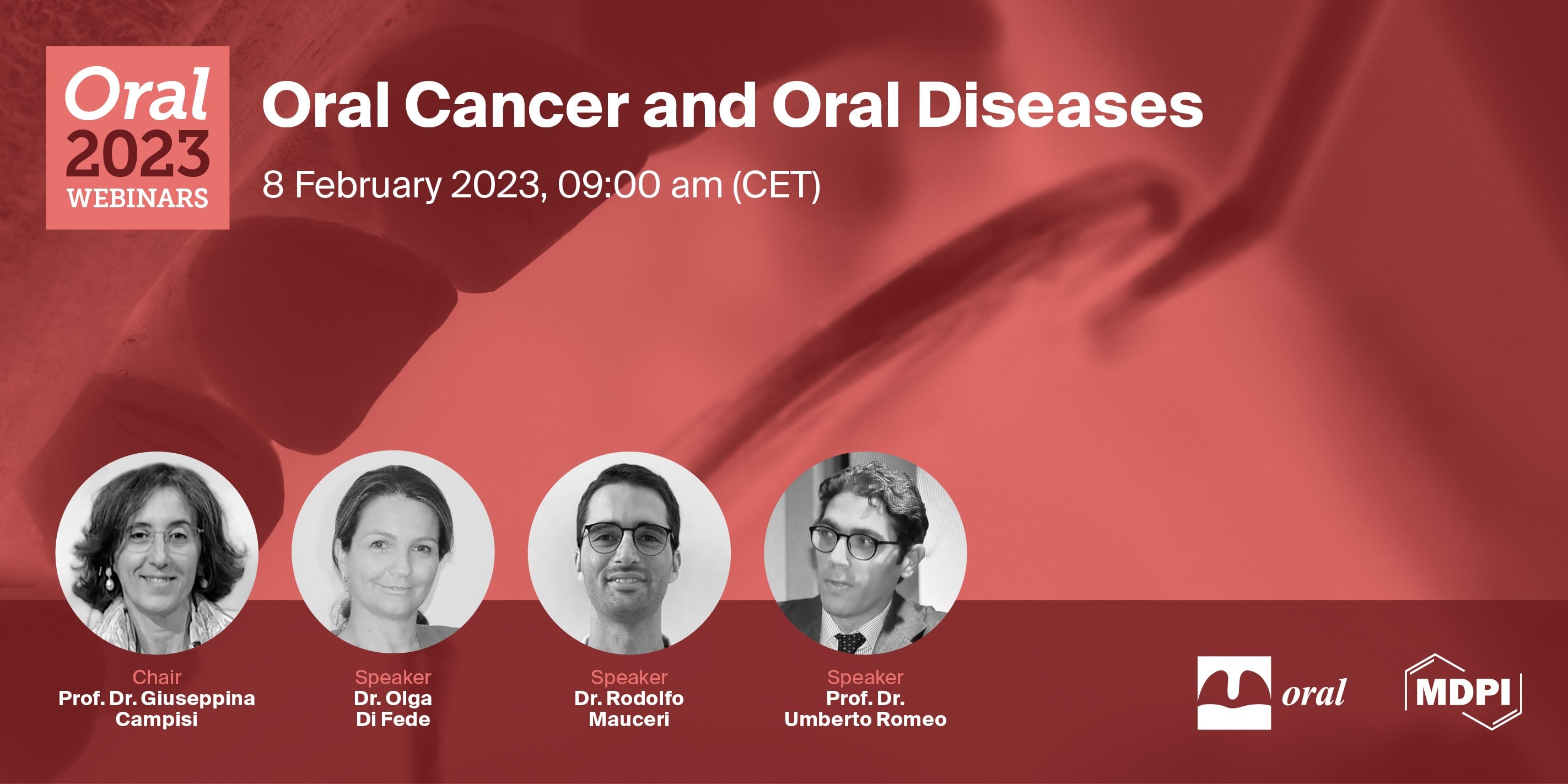 Oral Webinar | Oral Cancer and Oral Diseases, 8 February 2023
