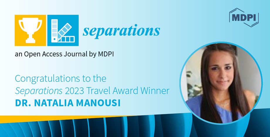 Separations 2023 Travel Award—Winner Announced 