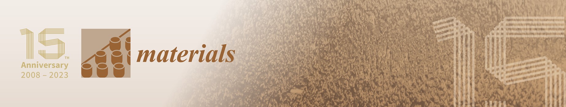 15th Anniversary of Materials