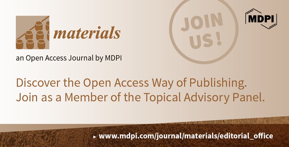 Recruiting Topical Advisory Panel Members for Materials