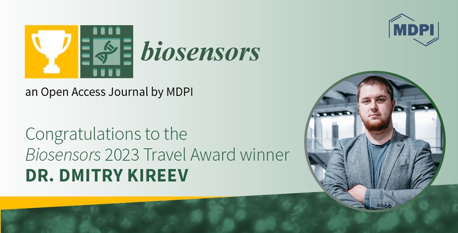 Biosensors 2023 Travel Award—Winner Announced