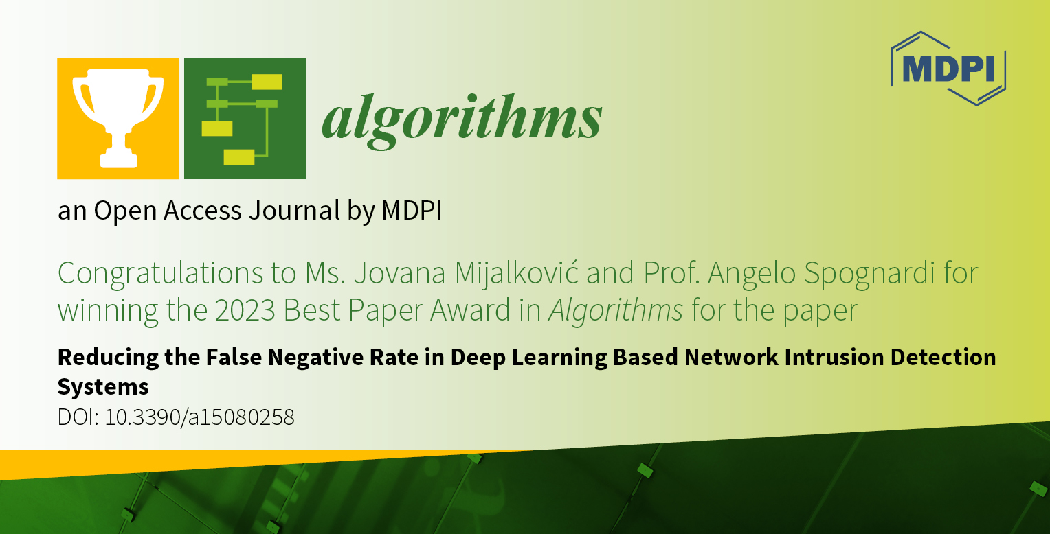Algorithms 2023 Best Paper Award—Winners Announced