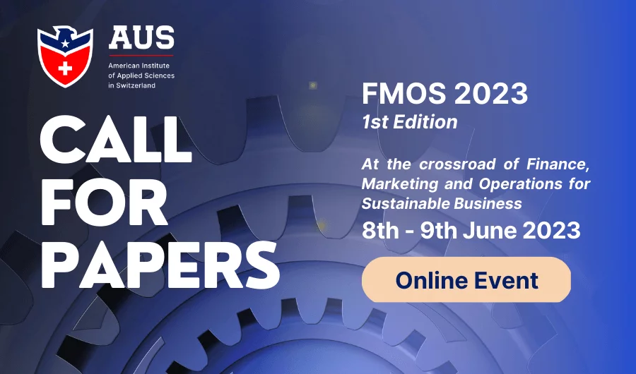 Meet Us Online at FMOS 2023—FMOS Research Conference, 8–9 June 2023