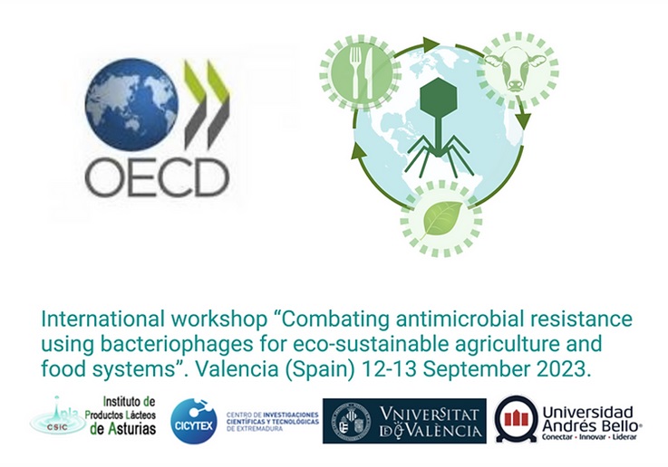 Meet Us at the International Workshop “Combating Antimicrobial Resistance Using Bacteriophages for Eco-Sustainable Agriculture and Food Systems (ECOPHAGE)”, 12–13 September 2023, Valencia, Spain