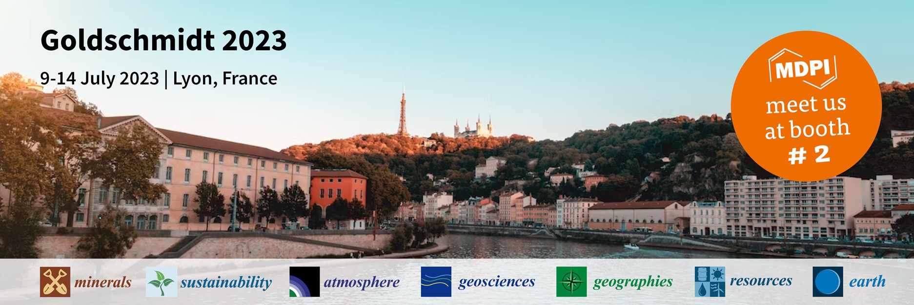 Meet Us at the Goldschmidt 2023 Conference, 9–14 July 2023, Lyon, France
