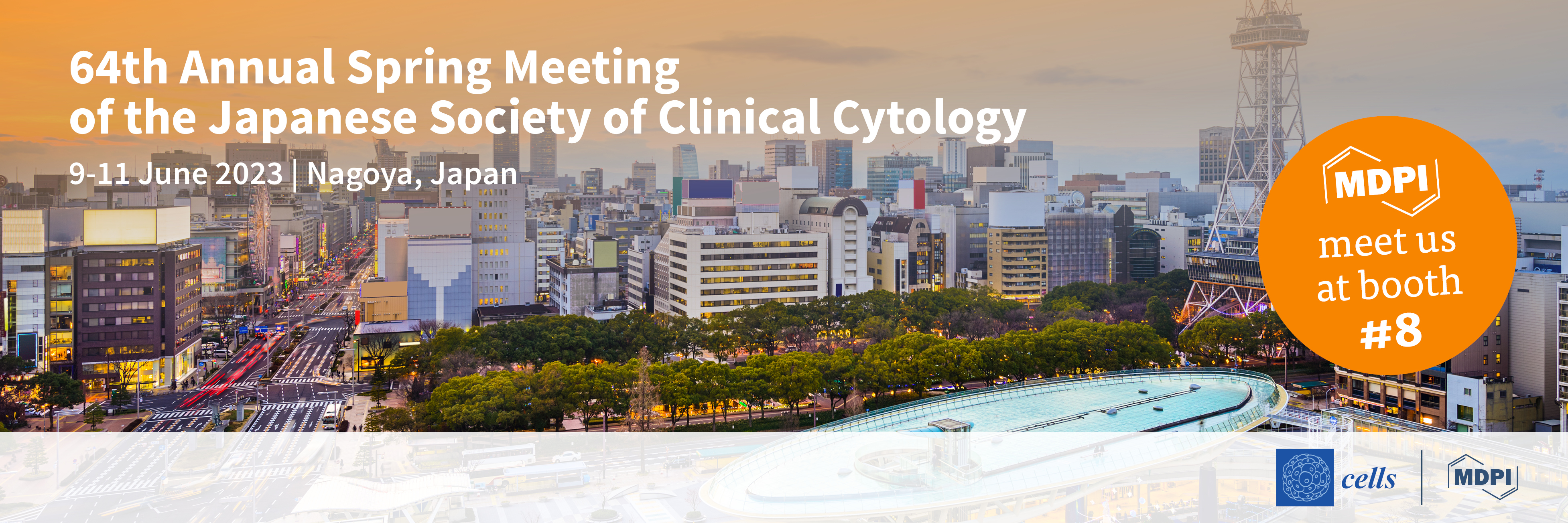 Meet Us at the 64th Annual Spring Meeting of the Japanese Society of Clinical Cytology, 9–11 June 2023, Nagoya, Japan