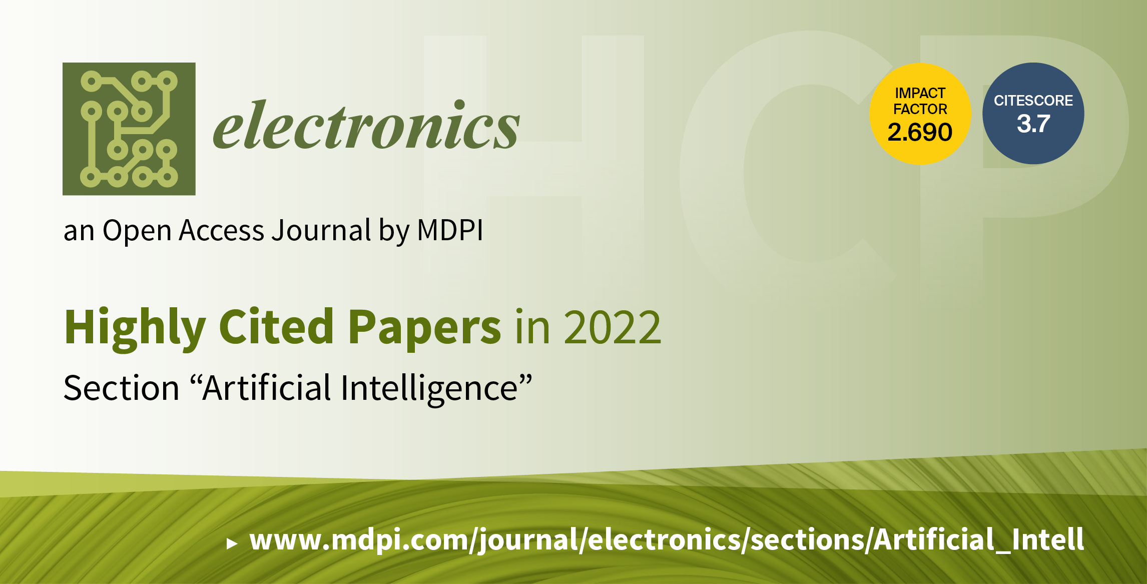 Electronics | Highly Cited Papers in 2022 in the Section “Artificial Intelligence”