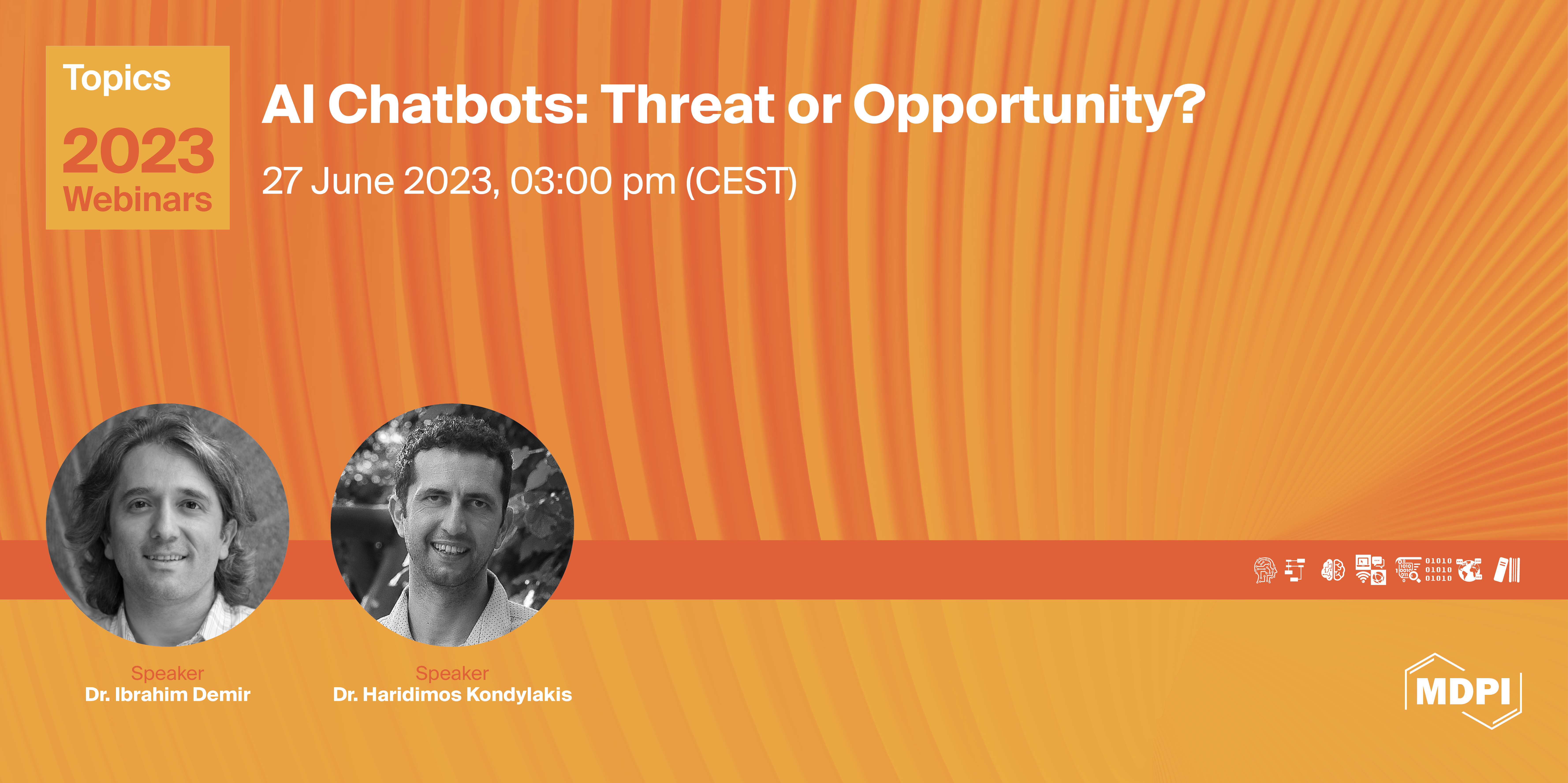 Topics Webinar | AI Chatbots: Threat or Opportunity?, Held on 27 June 2023