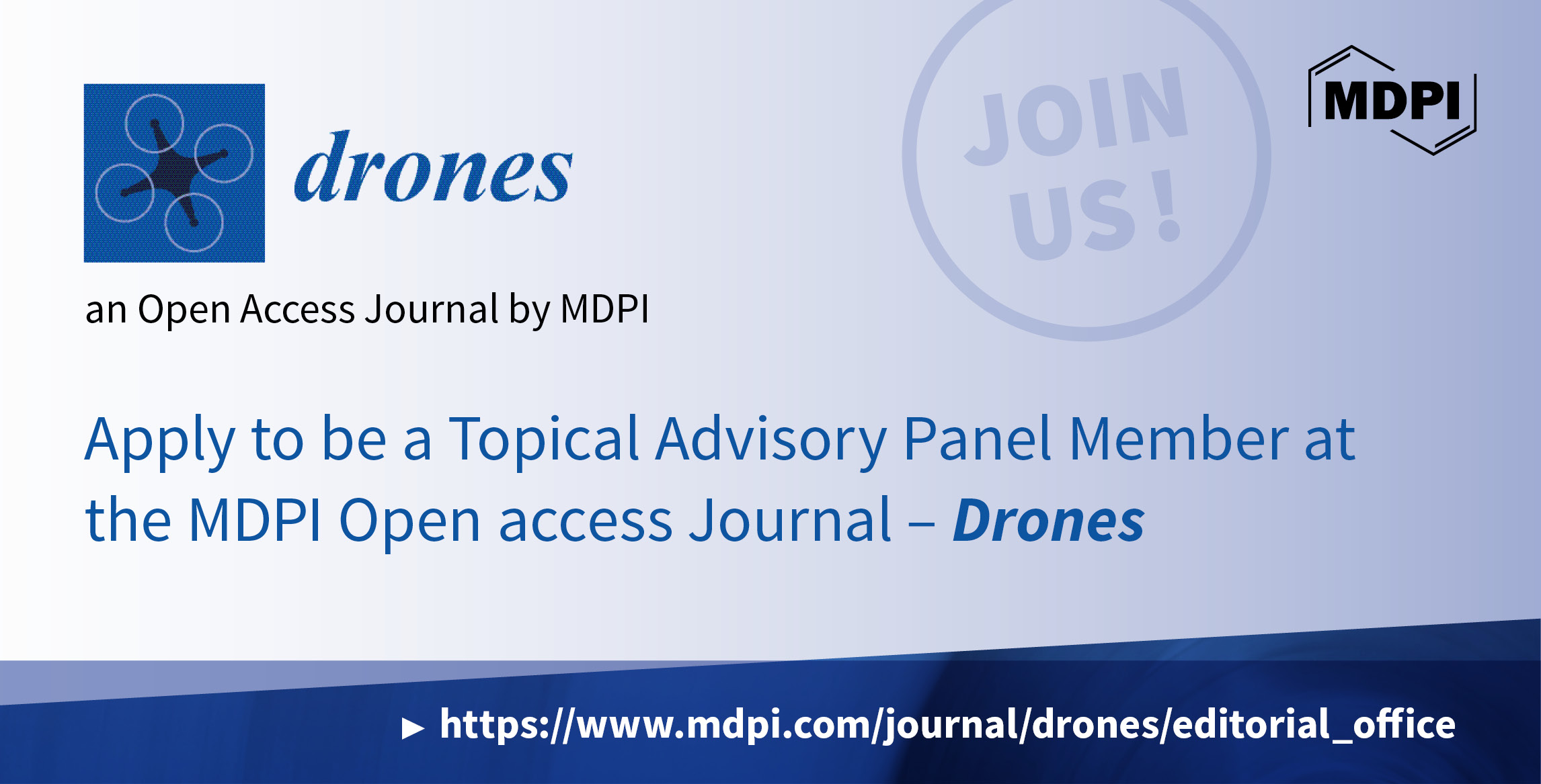 Recruiting Topical Advisory Panel Members for Drones
