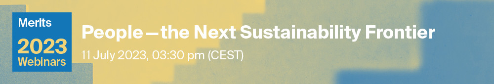Merits World Population Day Webinar | People—the Next Sustainability Frontier, Held on 11 July 2023