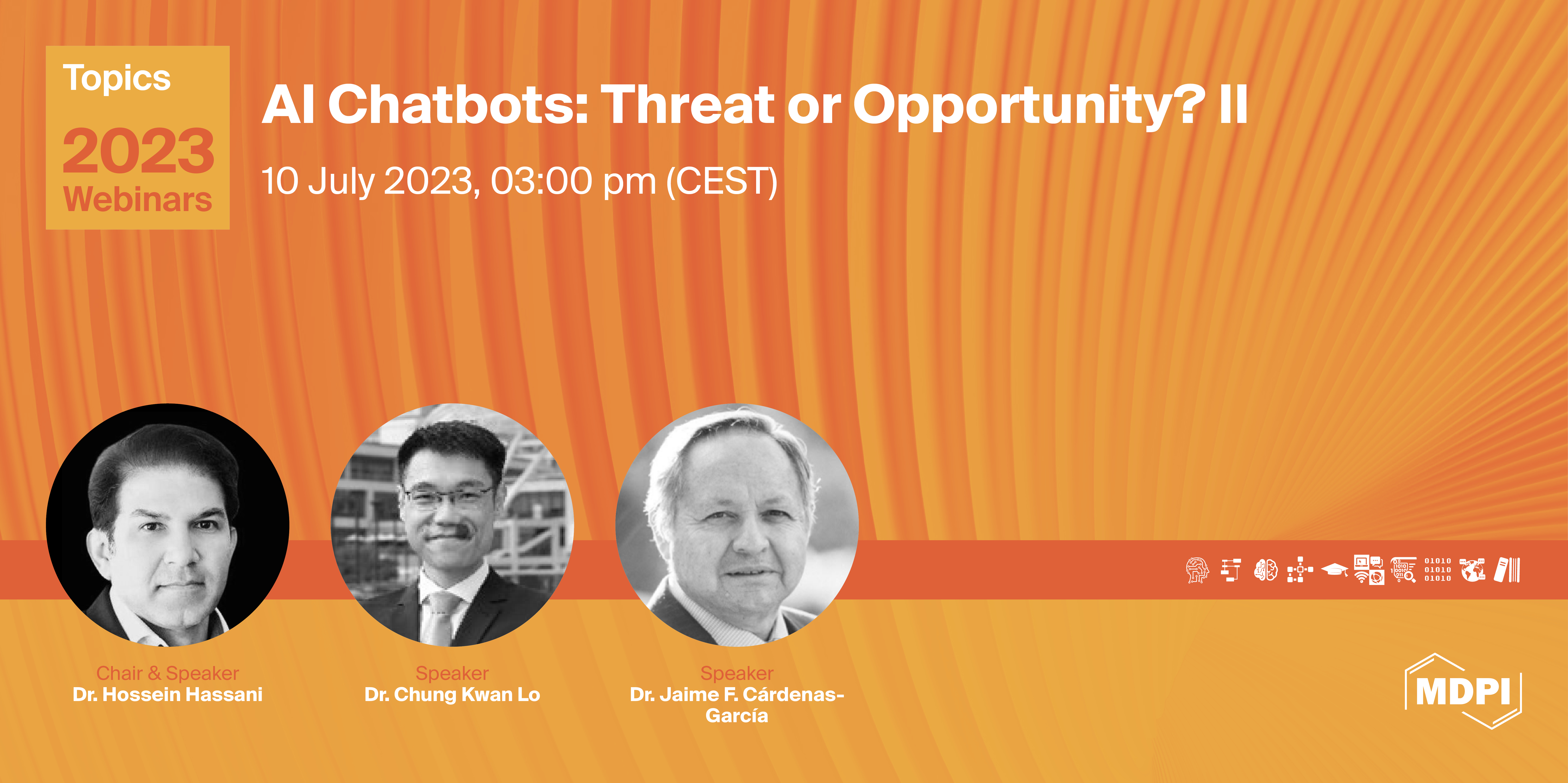 Topics Webinar | AI Chatbots: Threat or Opportunity? II, Held on 10 July 2023