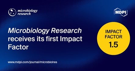 Microbiology Research Receives Its First Impact Factor of 1.5