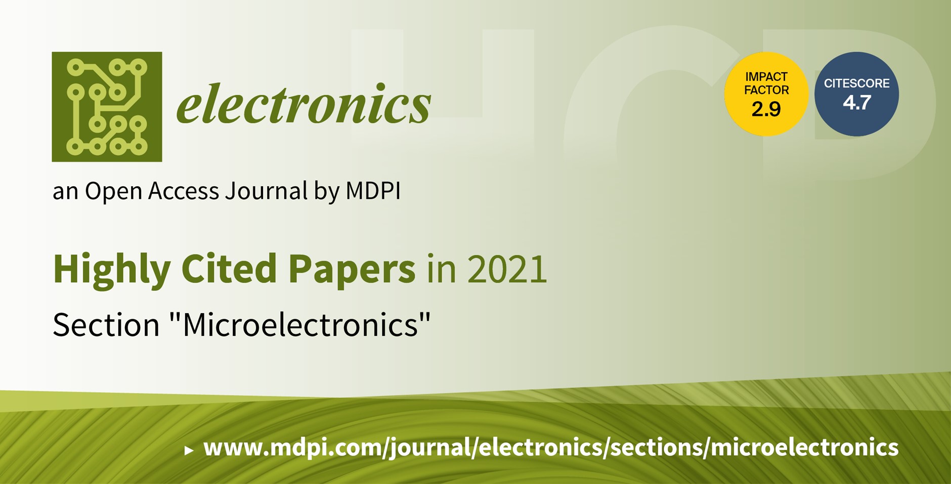 Electronics | Highly Cited Papers in 2021 in the Section “Microelectronics”
