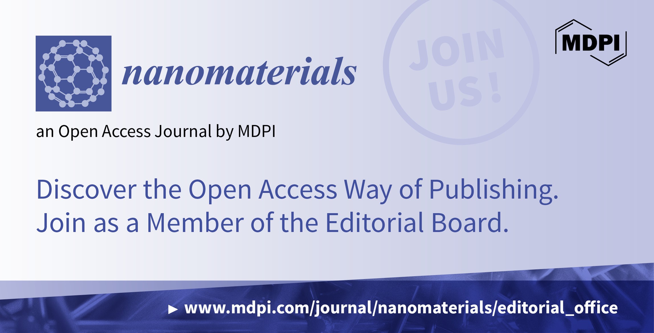 Recruiting Editorial Board Members for Nanomaterials