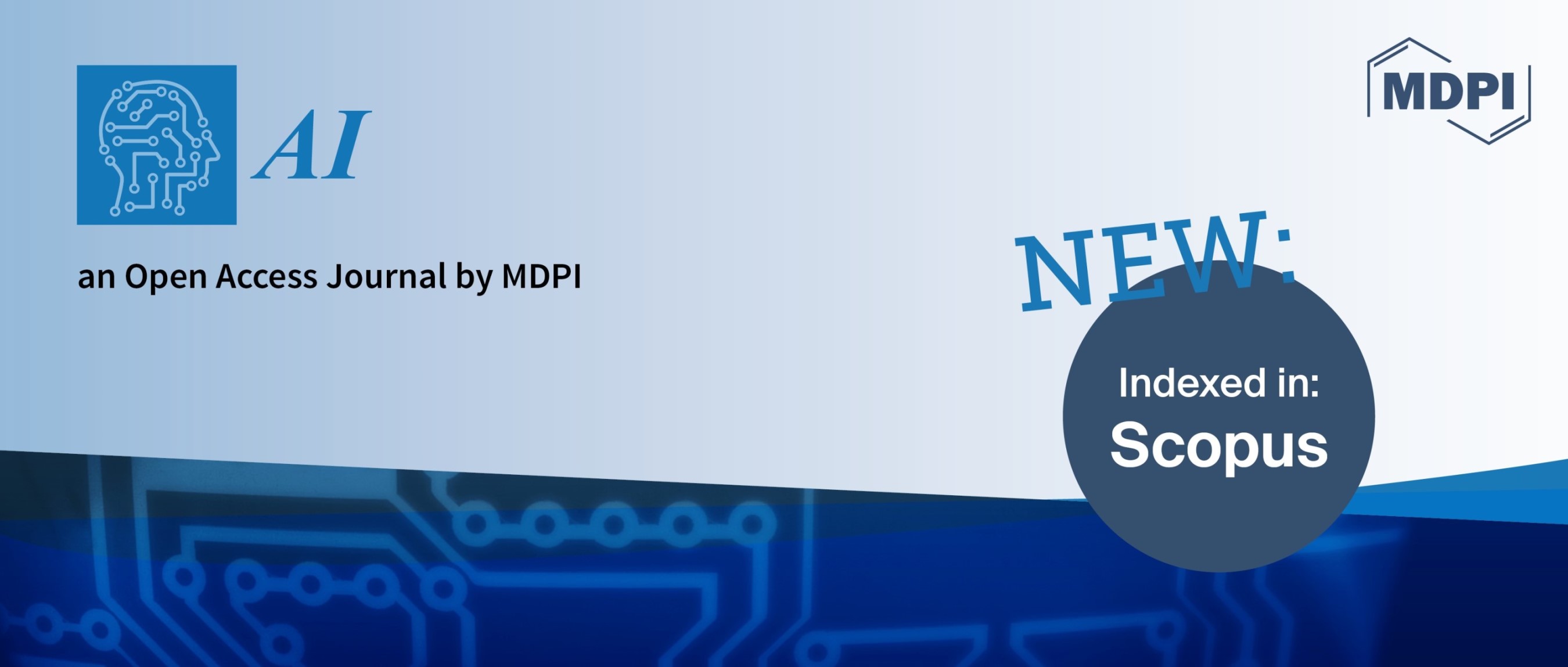 AI Accepted for Coverage in Scopus