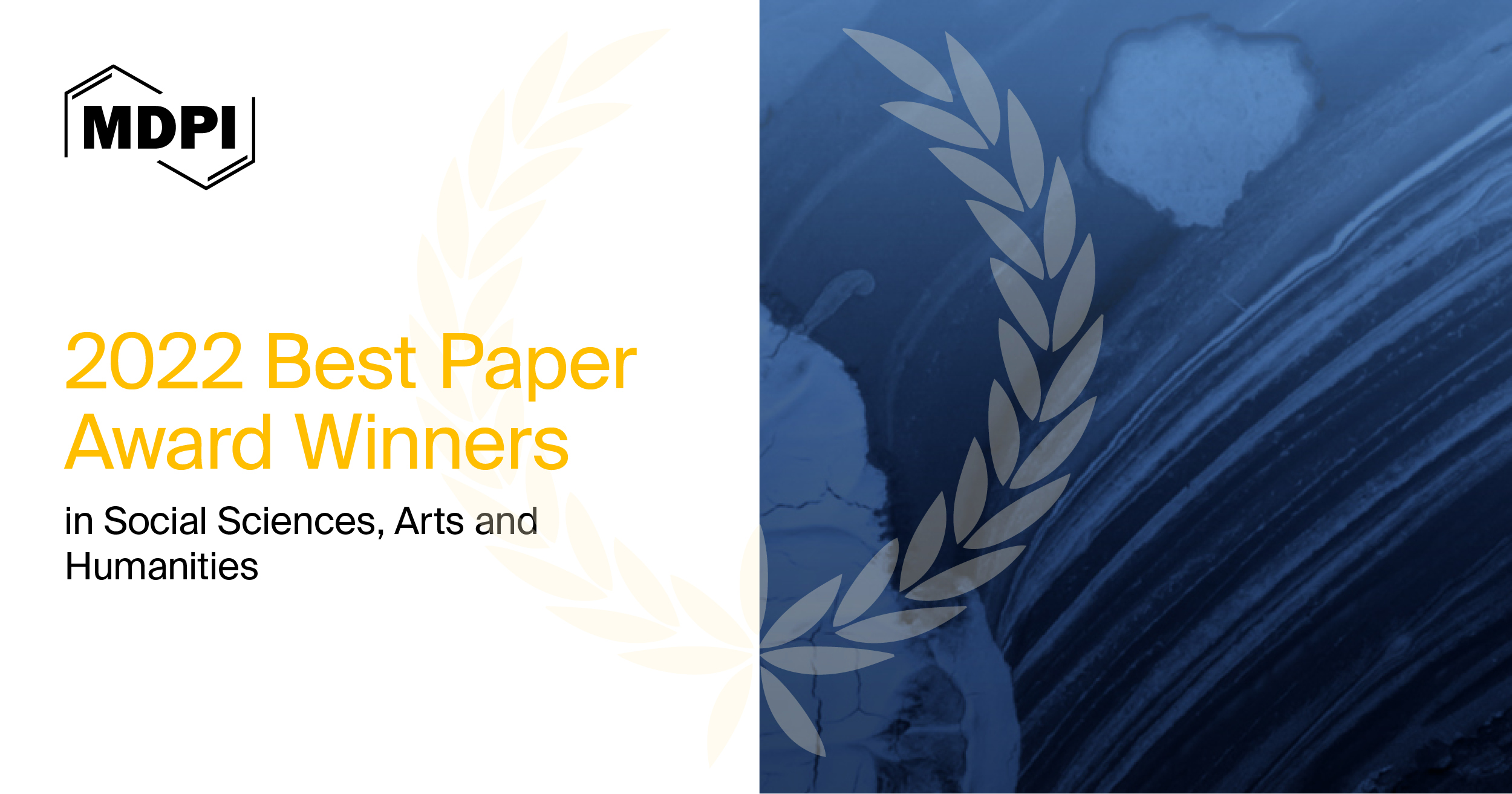 MDPI’s Best Paper Awards in Social Sciences, Arts and Humanities—Winners Announced in 2022