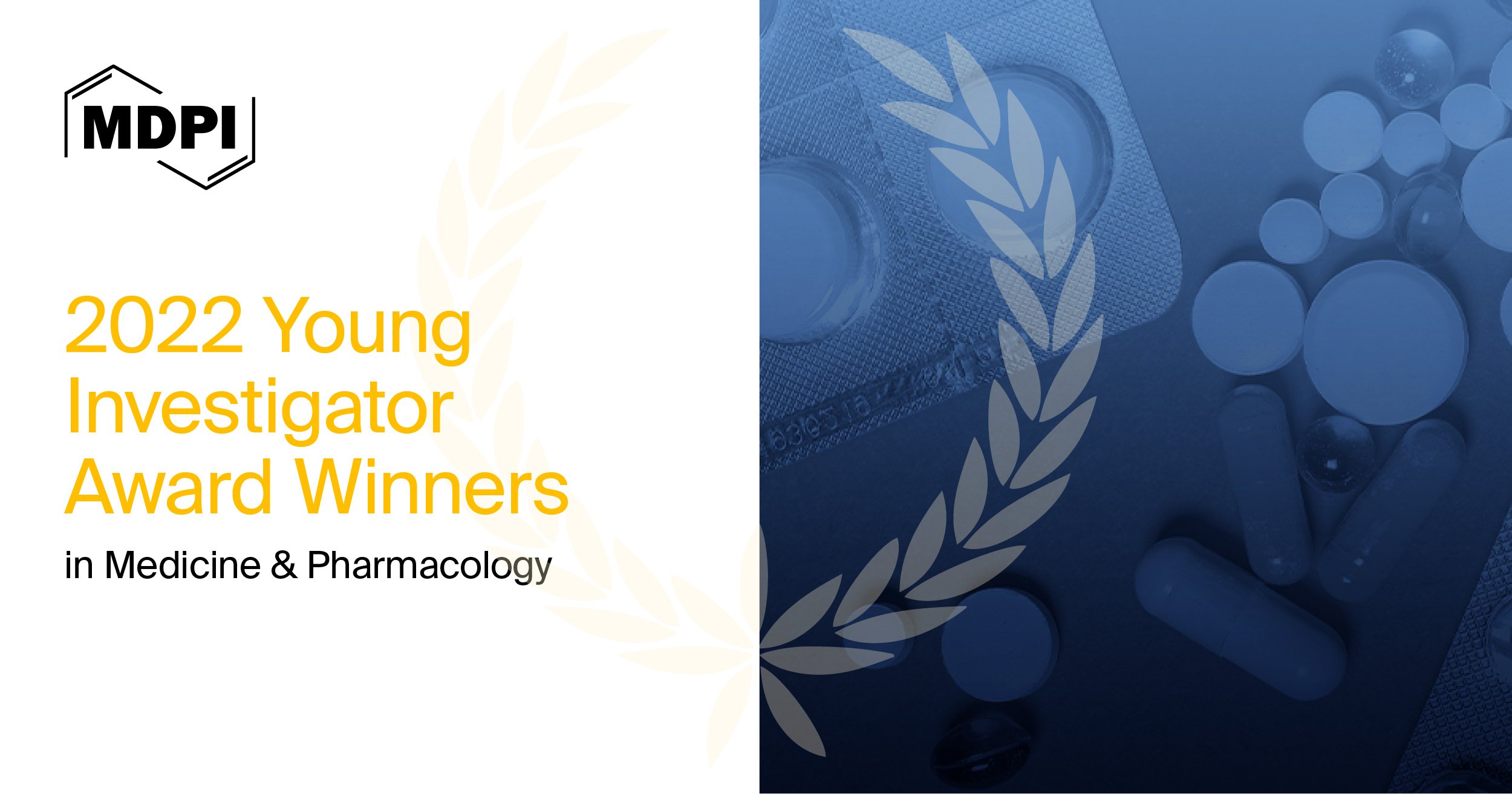 MDPI’s 2022 Young Investigator Awards in Medicine and Pharmacology—Winners Announced