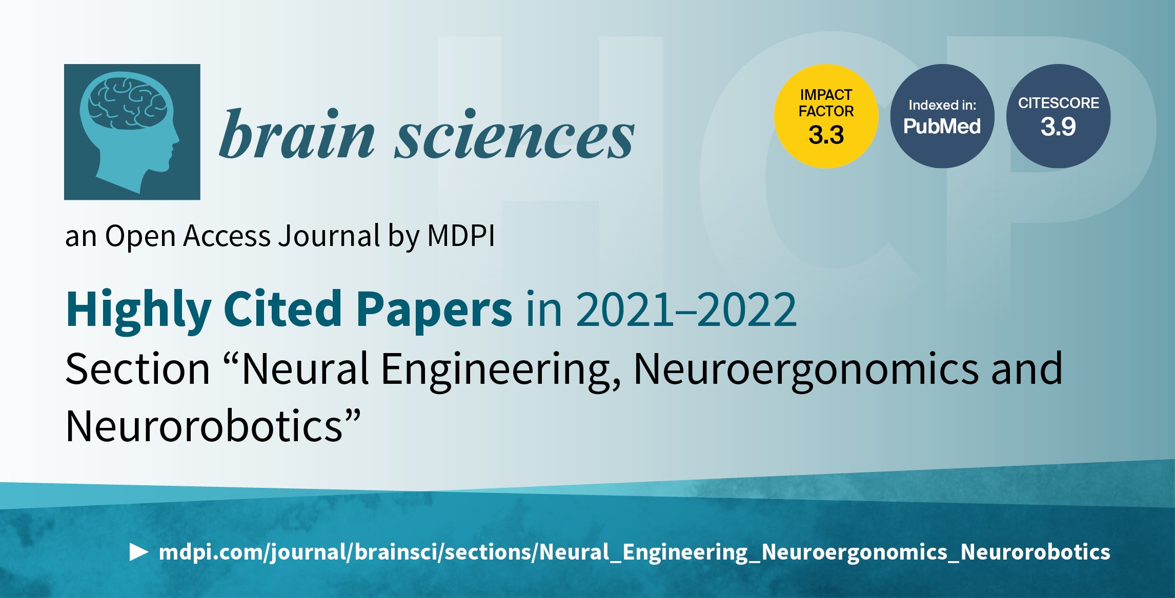 Brain Sciences | Highly Cited Papers in 2021–2022 in the Section “Neural Engineering, Neuroergonomics and Neurorobotics”