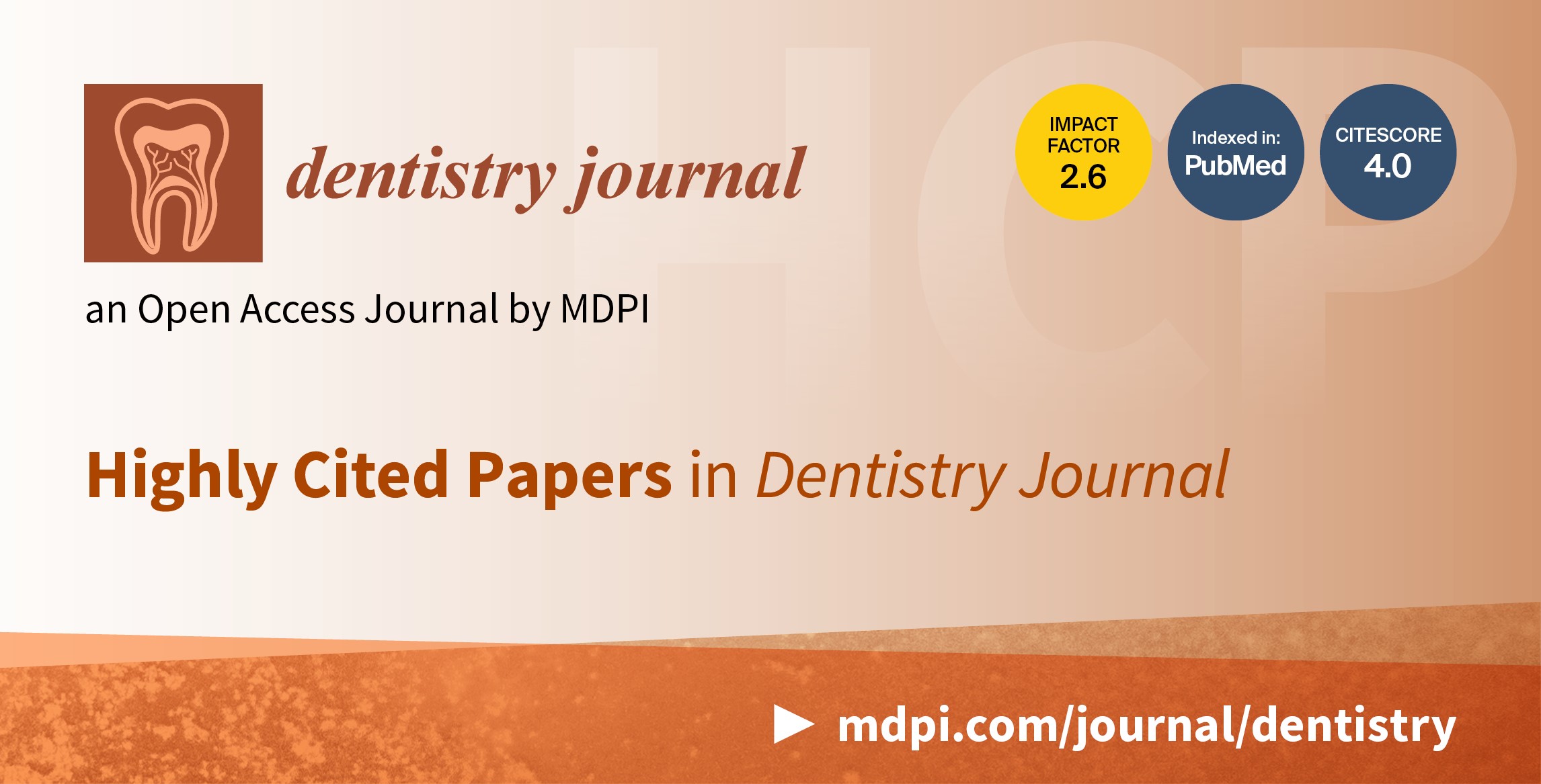 Dentistry Journal | Top Cited Papers in 2022