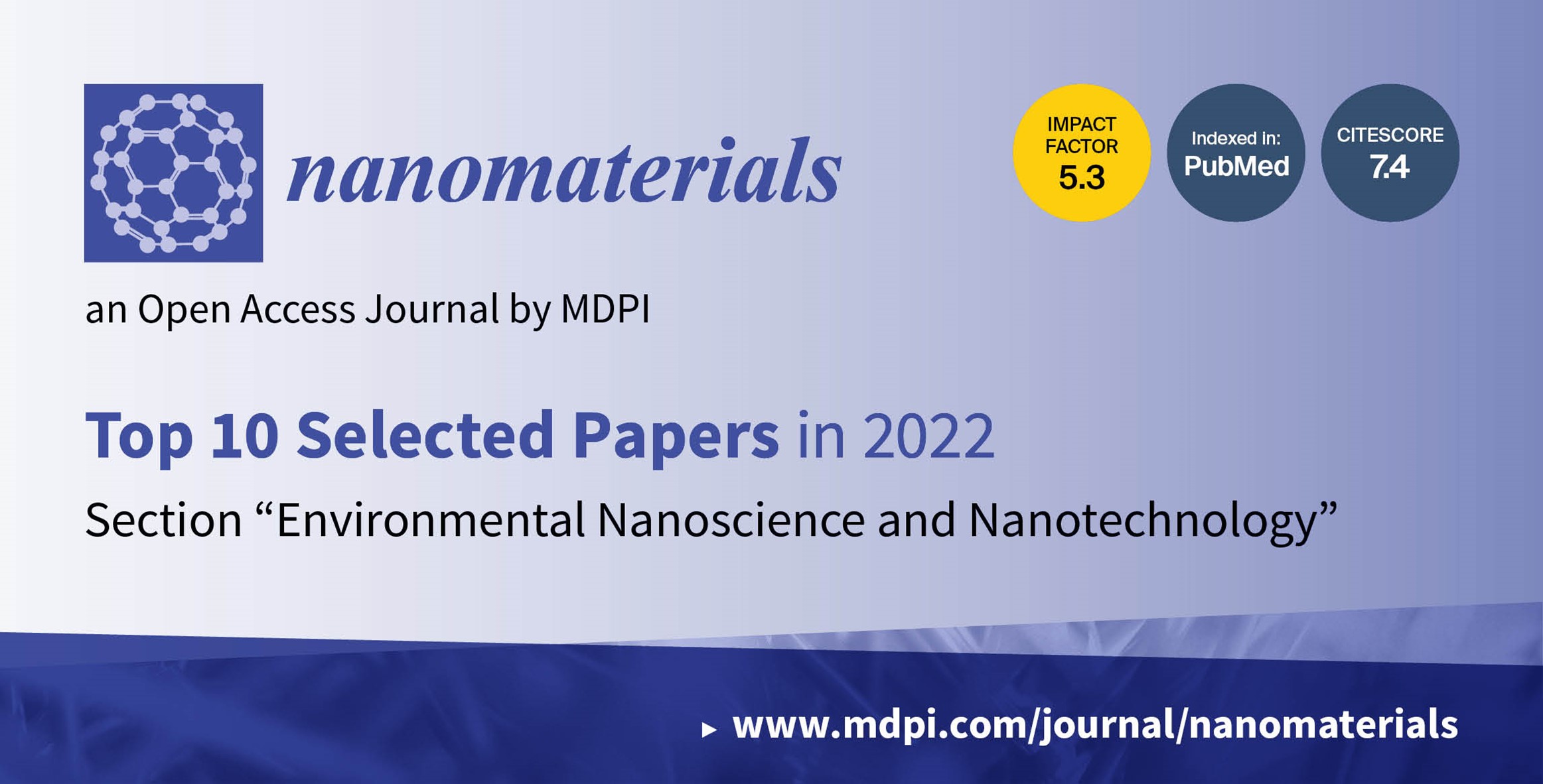 Nanomaterials | Top 10 Selected Papers in 2022 in the Section “Environmental Nanoscience and Nanotechnology”