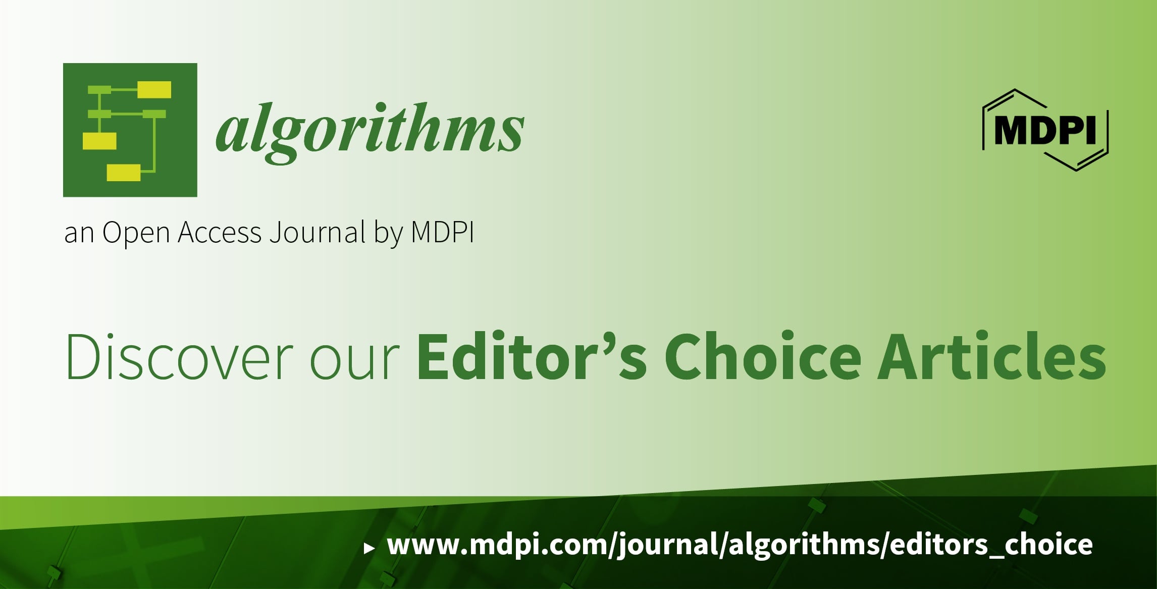 Algorithms | Invitation to Read the 2021 Editor’s Choice Articles