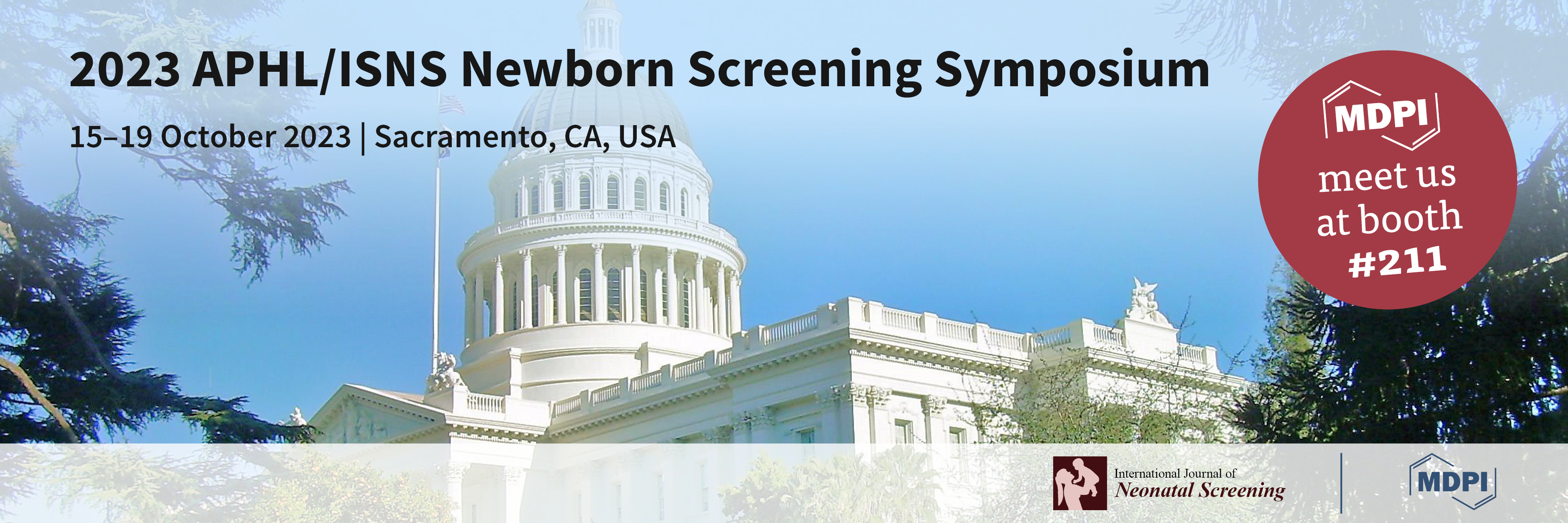 Meet Us at the 2023 APHL/ISNS Newborn Screening Symposium, 15–19 October 2023, Sacramento, California, USA