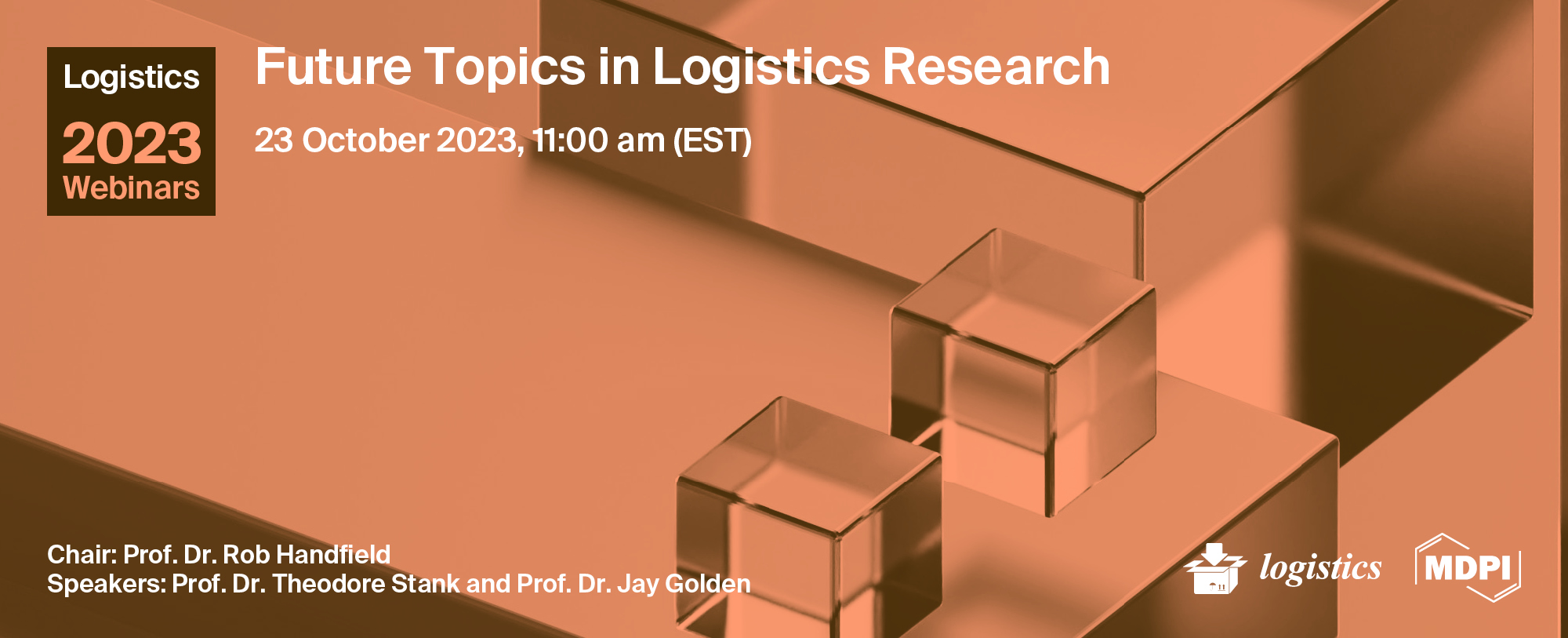 Logistics Webinar | Future Topics in Logistics Research, 23 October 2023